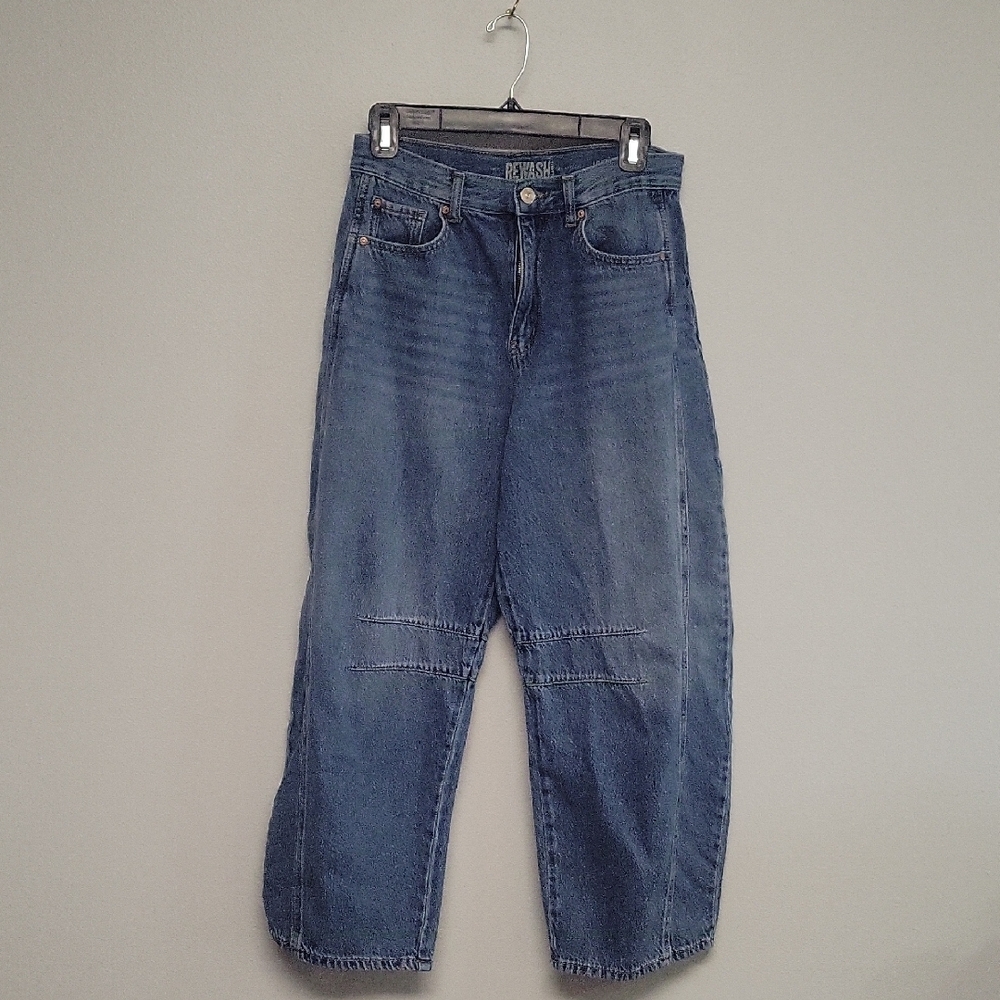 Rewash Low Pro Relaxed Fit Women's Barrel Denim Jeans